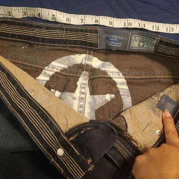 Denim Converse skirt - Picture 3 of 3